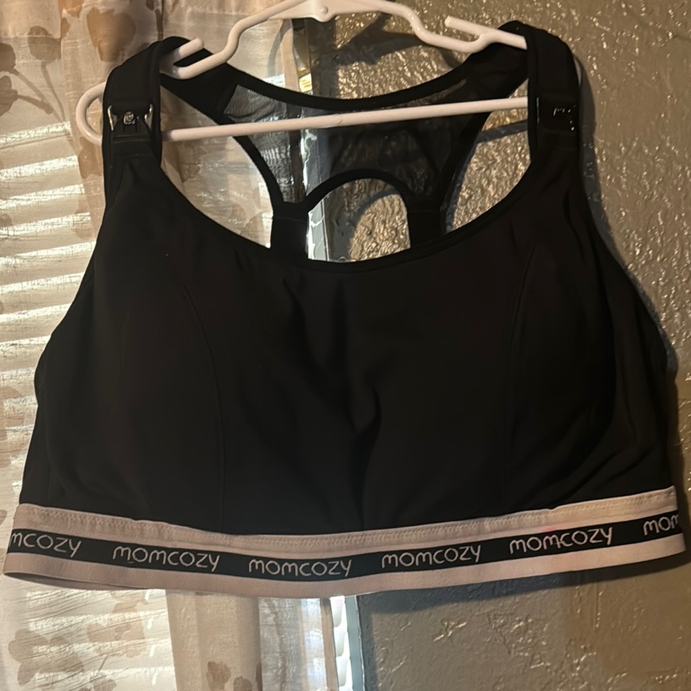 Black Nursing Bra